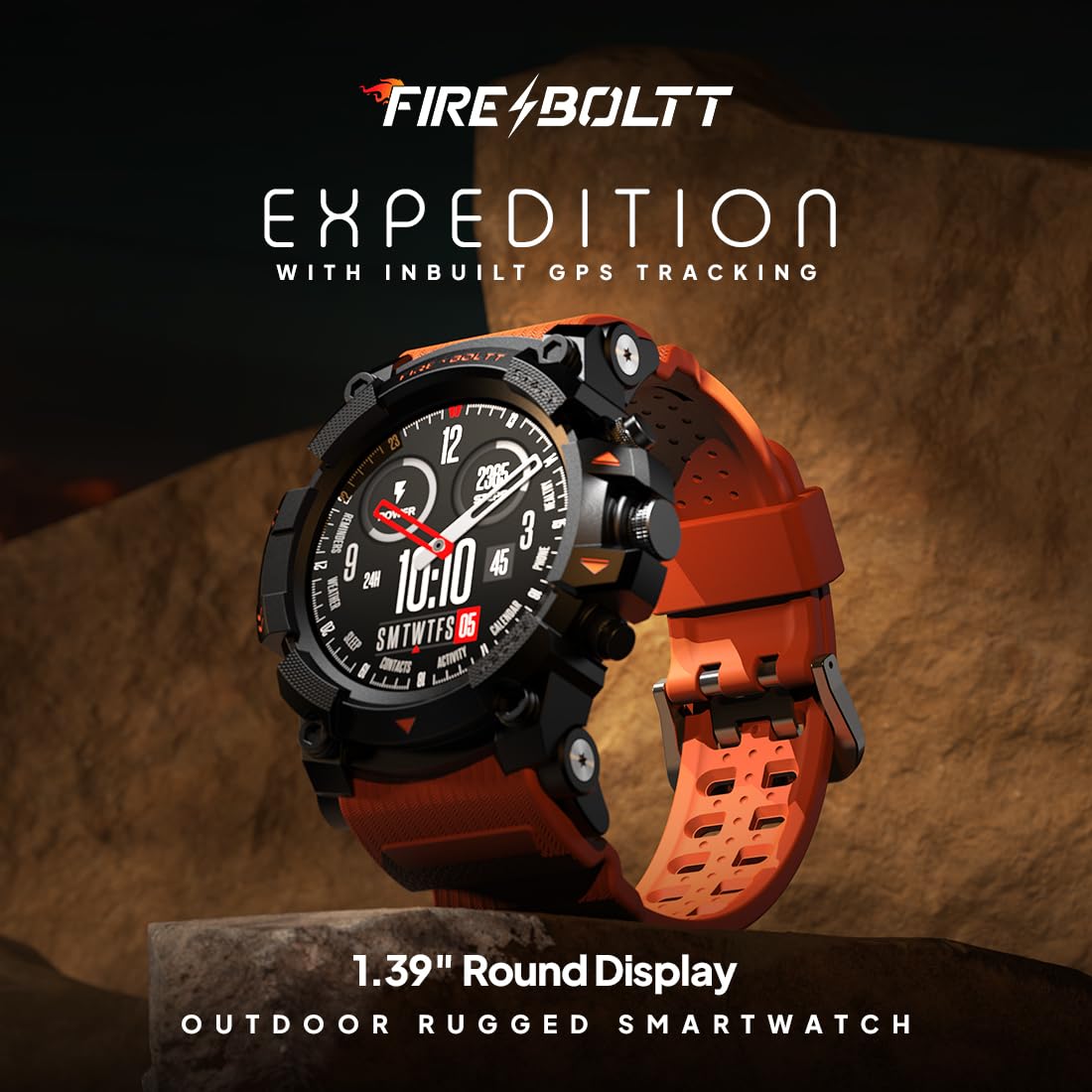 Fire-Boltt Expedition Smartwatch 1.39" Full Touch