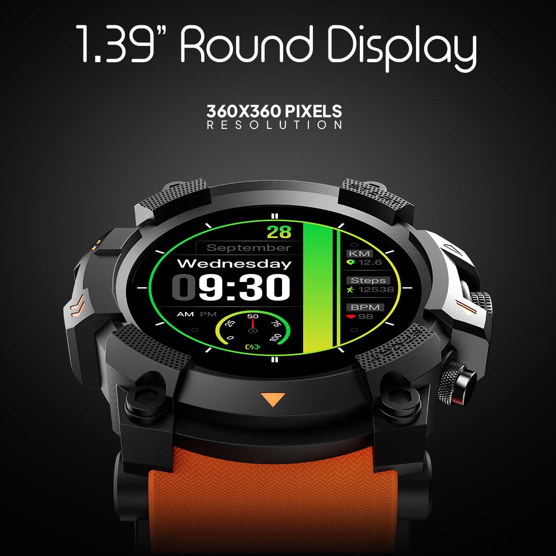 Fire-Boltt Expedition Smartwatch 1.39" Full Touch