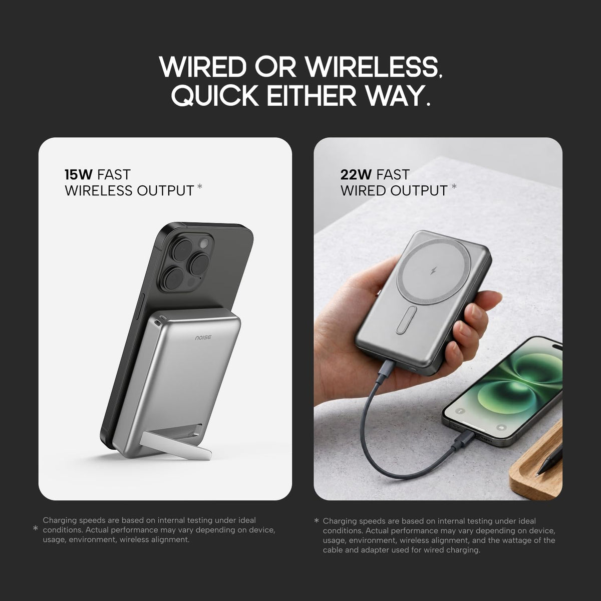 Noise Power Series Launched 10000mAh MagSafe Wireless