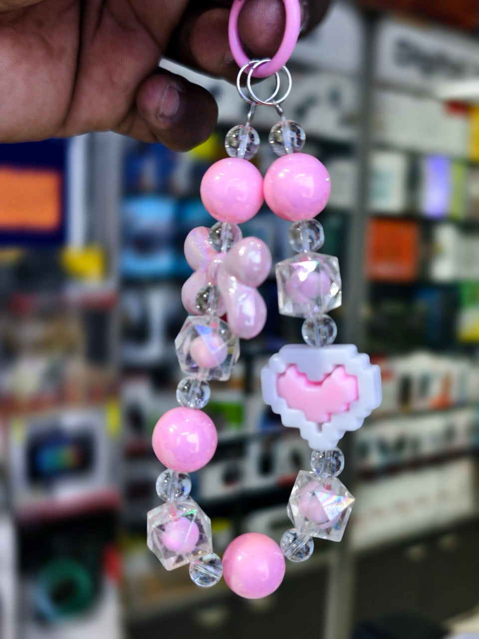Cute Beaded Charm / Phone Charm