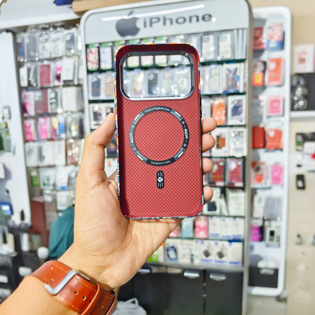 KDM Grafix Series 3D Animal Print Premium Back Cover Case with Metal Camera Ring for iPhone