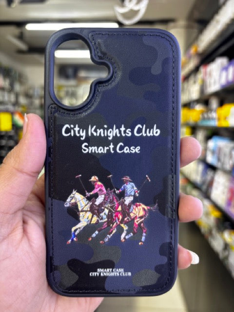 Polo Slogen Dual Tone Leather Finish Mobile Cover