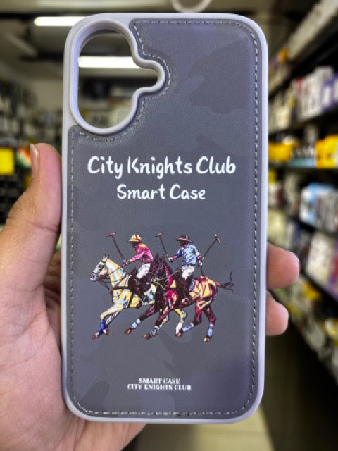 Polo Slogen Dual Tone Leather Finish Mobile Cover