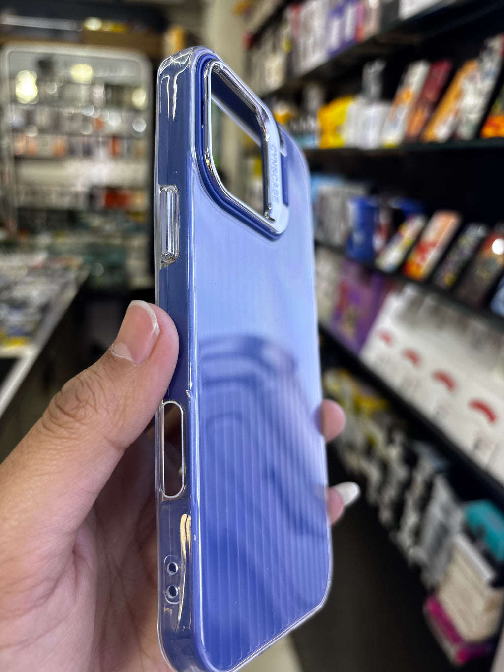 Dual Protection Designer Mobile Cover With Stand
