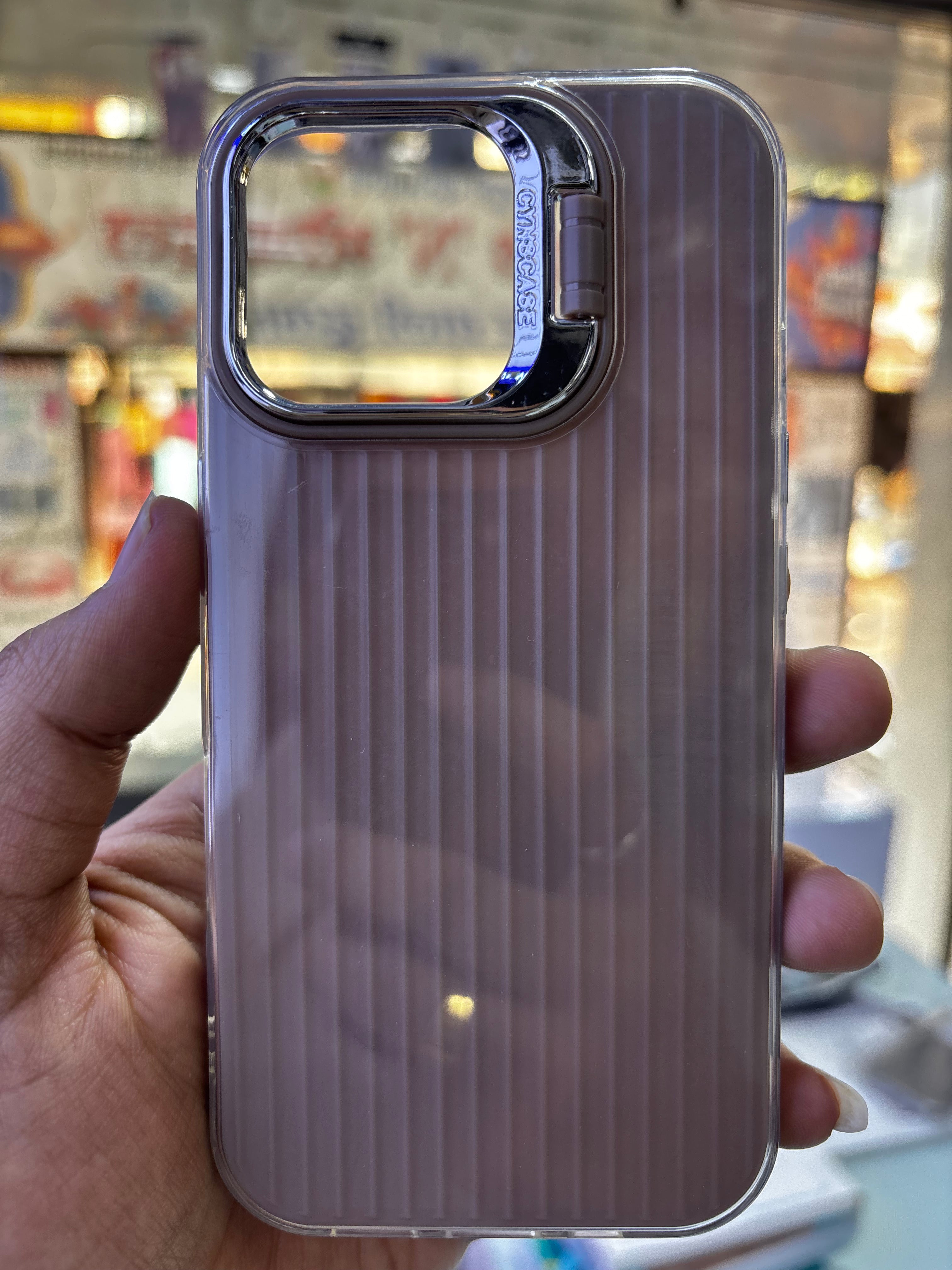 Dual Protection Designer Mobile Cover With Stand