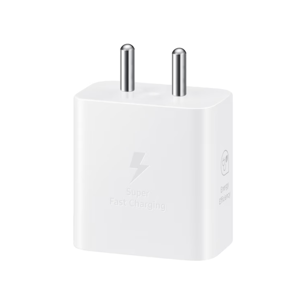 Samsung Original 25W USB Type-C Travel Adaptor Without Cable for Google Pixel, Xiaomi, Motorola, iPhone, Samsung Galaxy Tab S/A Series, Galaxy S10/M54