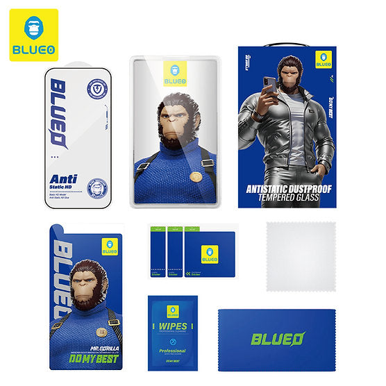 Blueo Anti Static HD 2.5 D Tempered Glass