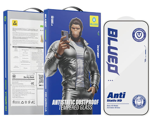 Blueo Anti Static HD 2.5 D Tempered Glass