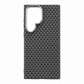 Dulero Premium Pattern Back Cover (Grey Geometric Design)