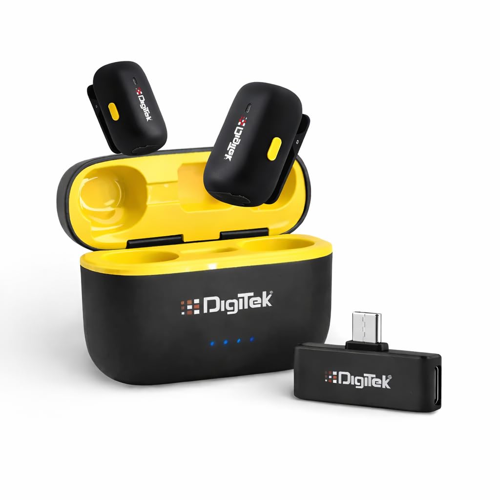 Digitek DWM 103 Mini 2-in-1 Wireless Microphone