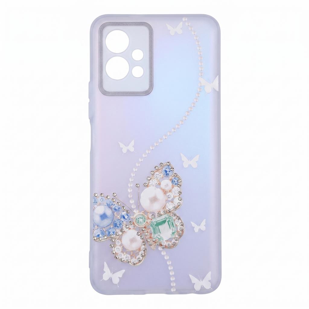 Butterfly Diamond Case Cover (Vivo)