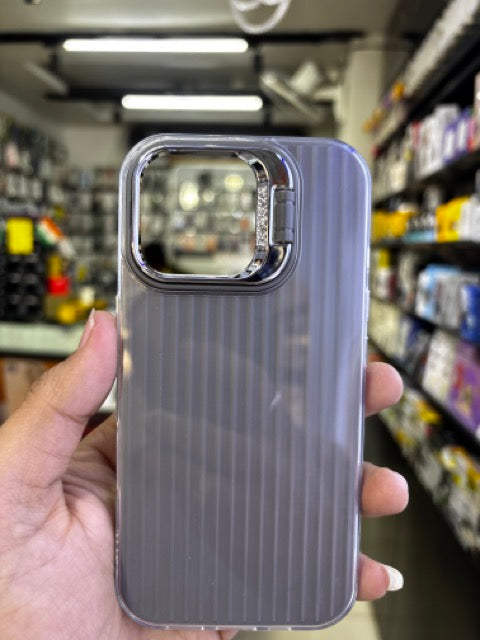 Dual Protection Designer Mobile Cover With Stand