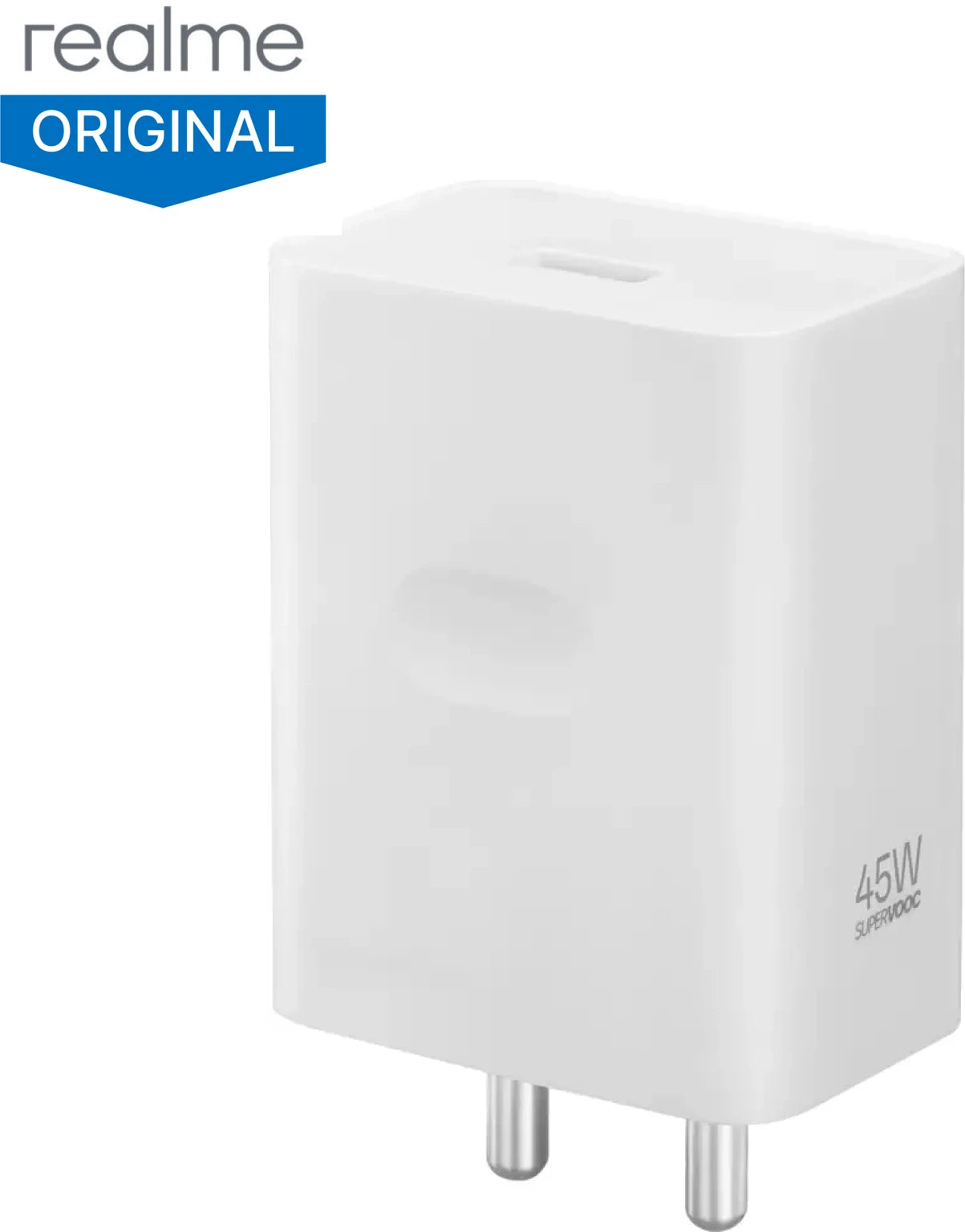 Original 45W SUPERVOOC Charger with Type-C Cable
