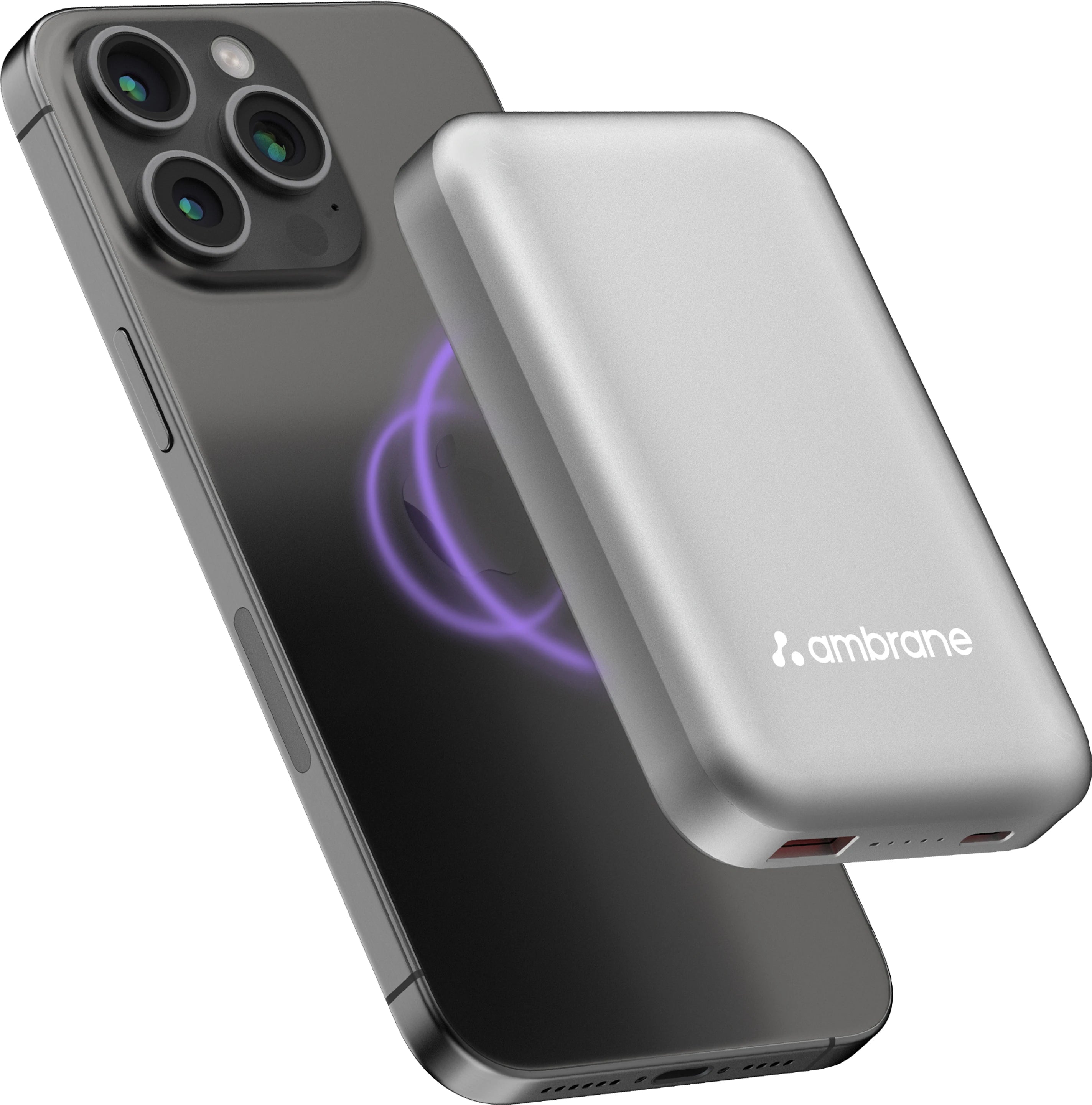 Ambrane 10000mAh 22.5W Wireless MagSafe Power Bank