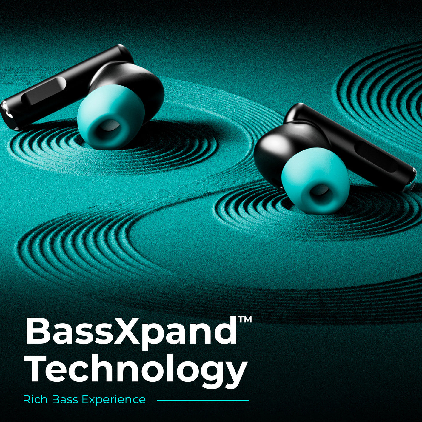 Triggr Ultrabuds N1 Neo ENC Wireless Earbuds | 40H Playback | 13mm Bass Drivers | Fast Charging | Bluetooth 5.3 Black