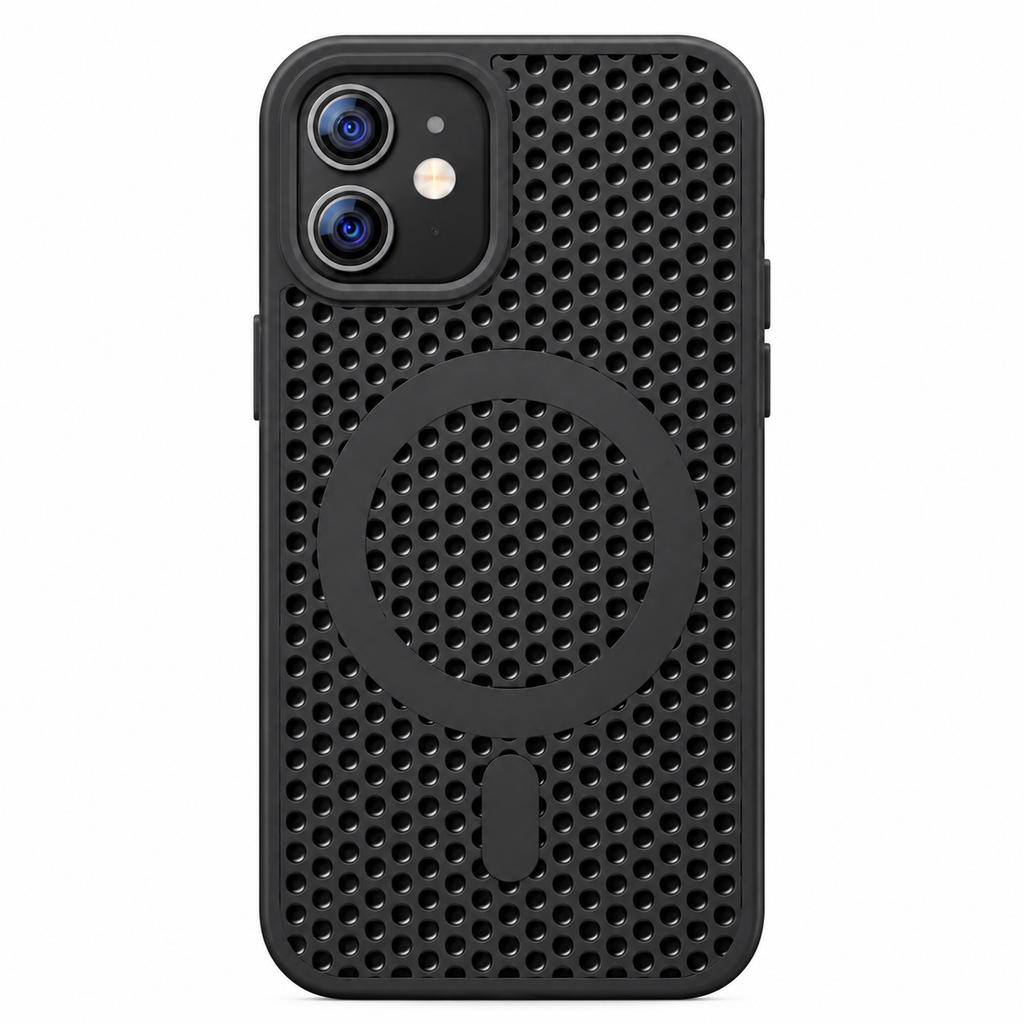 MagSafe Breathable Mesh Case for iPhone – Slim Protective Cover