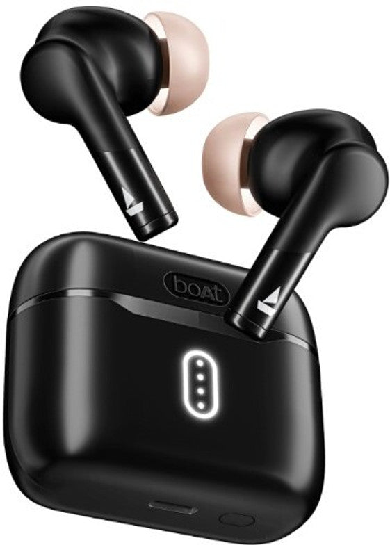 boAt Airdopes 141 Gen 2, 4 Mics ENx Tech,48H Battery,ASAP Charge,Low Latency,BT v5.4 Bluetooth Headset (Active Black, True Wireless)