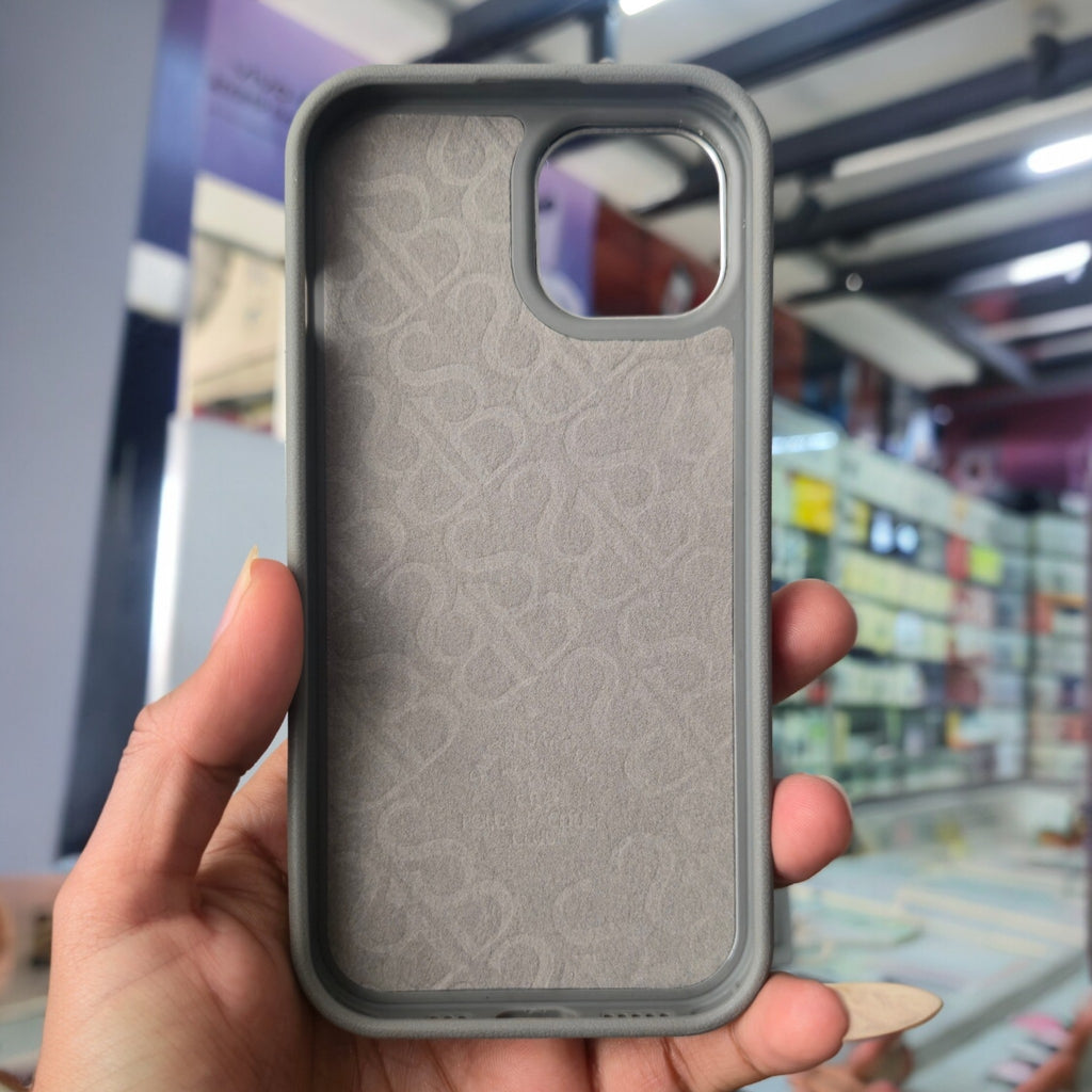 Premium Carbon Fiber Leather Texture Case  with Metal Polo Logo