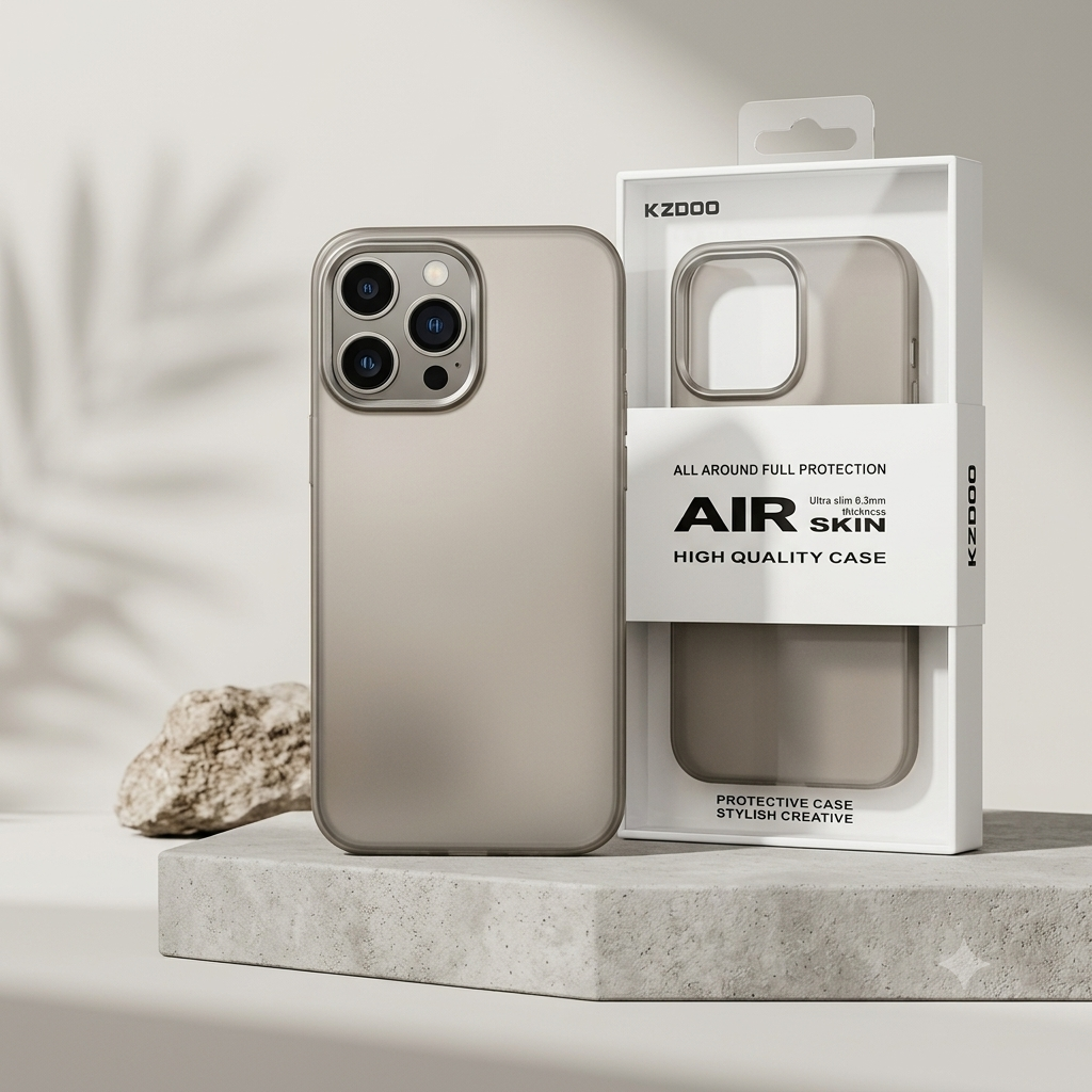 KZDOO Air Skin Ultra-Slim Matte Case for iPhone – Sleek, Lightweight & Scratch Resistant (10 Colors)