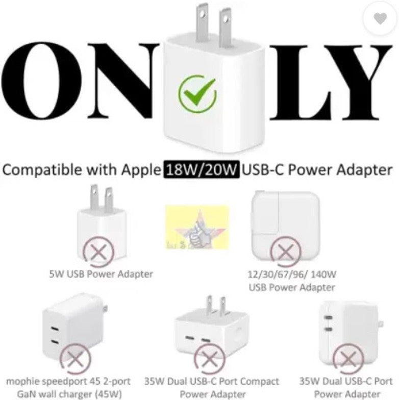 Starbucks Style iPhone Charger Cable Protective Cover 18w/20w case (coffee white)