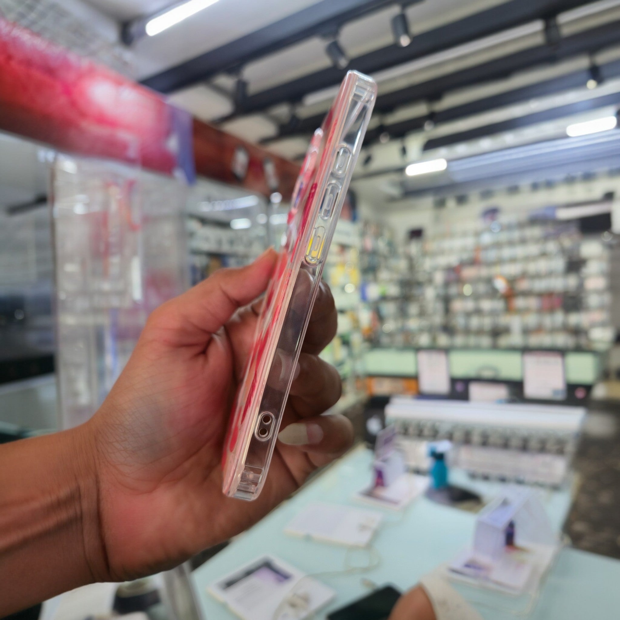 Heart Bloom MagSafe Premium Transparent Case