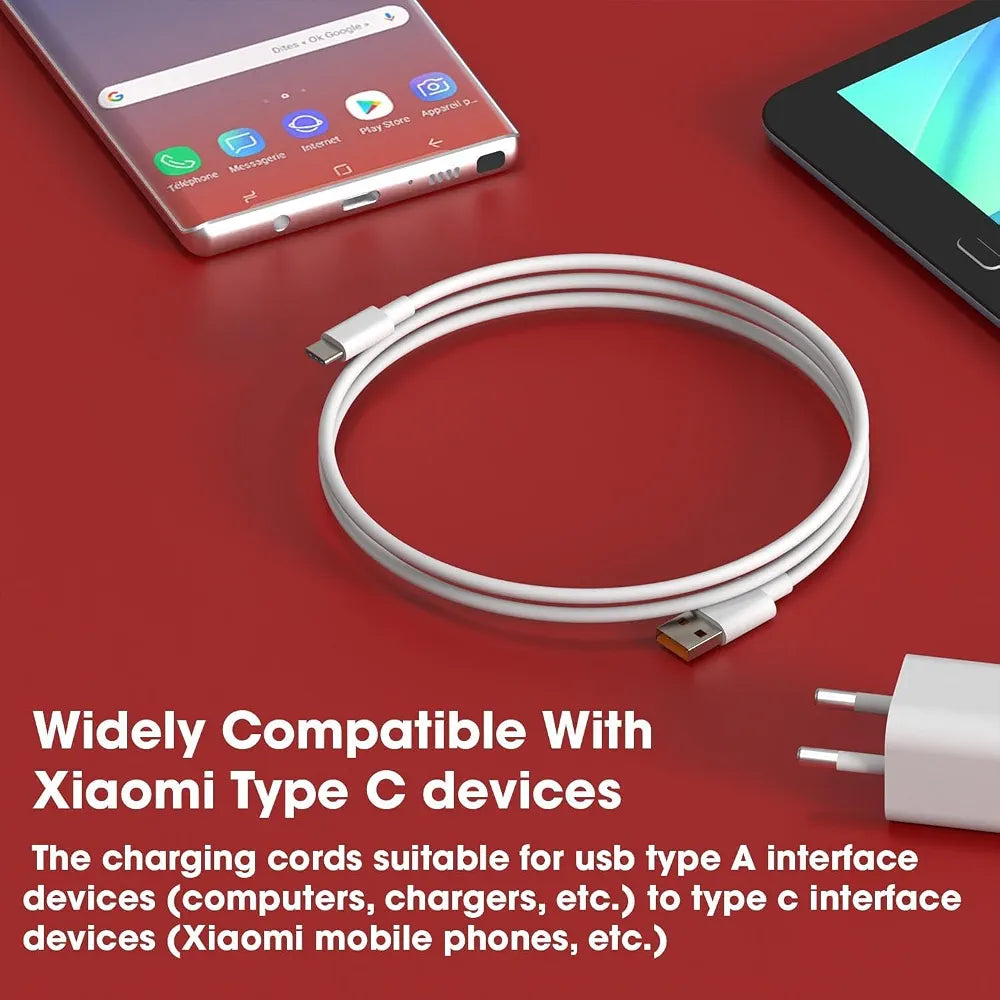 2 Meter USB to Type-C Fast Charging Cable