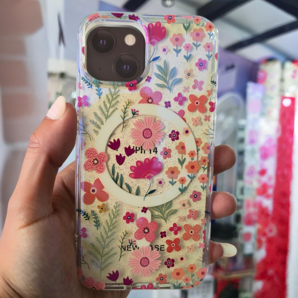 Blossom Garden Floral Premium Transparent Case