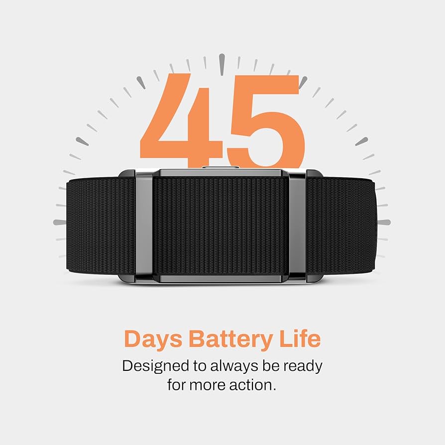 Pebble Newly Launched Qore 2 Premium Metal Fitness Band | 45 Days Battery Life, Heart Rate, SpO2, HRV & Body Temp Monitor, Sleep Tracker, AI Health Analysis, Smart Notifications (Cosmic Black)