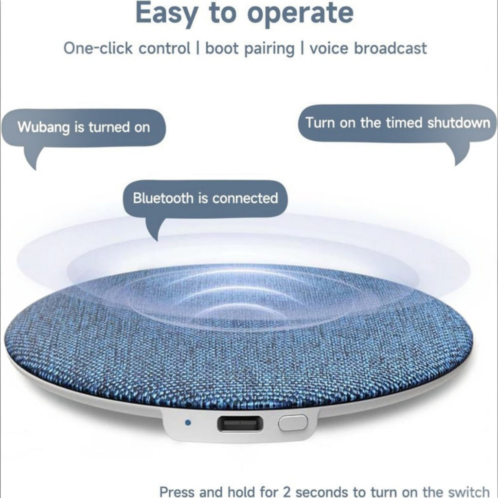 Mnm Bluetooth Pillow Speaker for Sleeping Wireless Ultra Dock