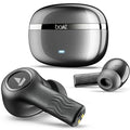 boAt Nirvana Iris Truly Wireless Earbuds, Up to 32 dB Active Noise Cancellation,120 Hrs Playback,Crystal Bionic Sound Powered by HiFi,Beast Mode,ENx Tech,Hearables App (Crystal Black)