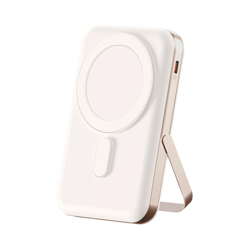 POWERUP PowerMag Stand 10000mAh Mag-Safe Power Bank, 15W Fast Wireless Charging