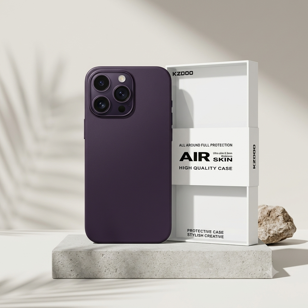 KZDOO Air Skin Ultra-Slim Matte Case for iPhone – Sleek, Lightweight & Scratch Resistant (10 Colors)