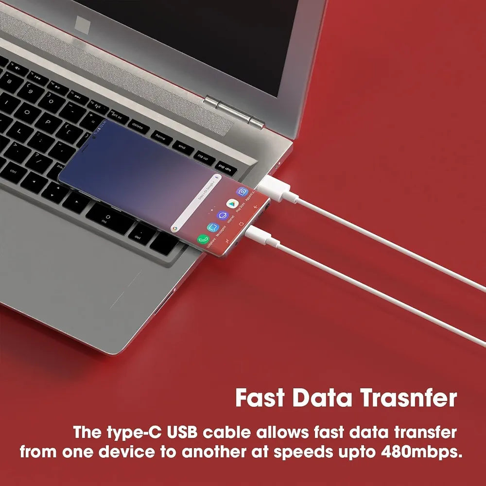 2 Meter USB to Type-C Fast Charging Cable