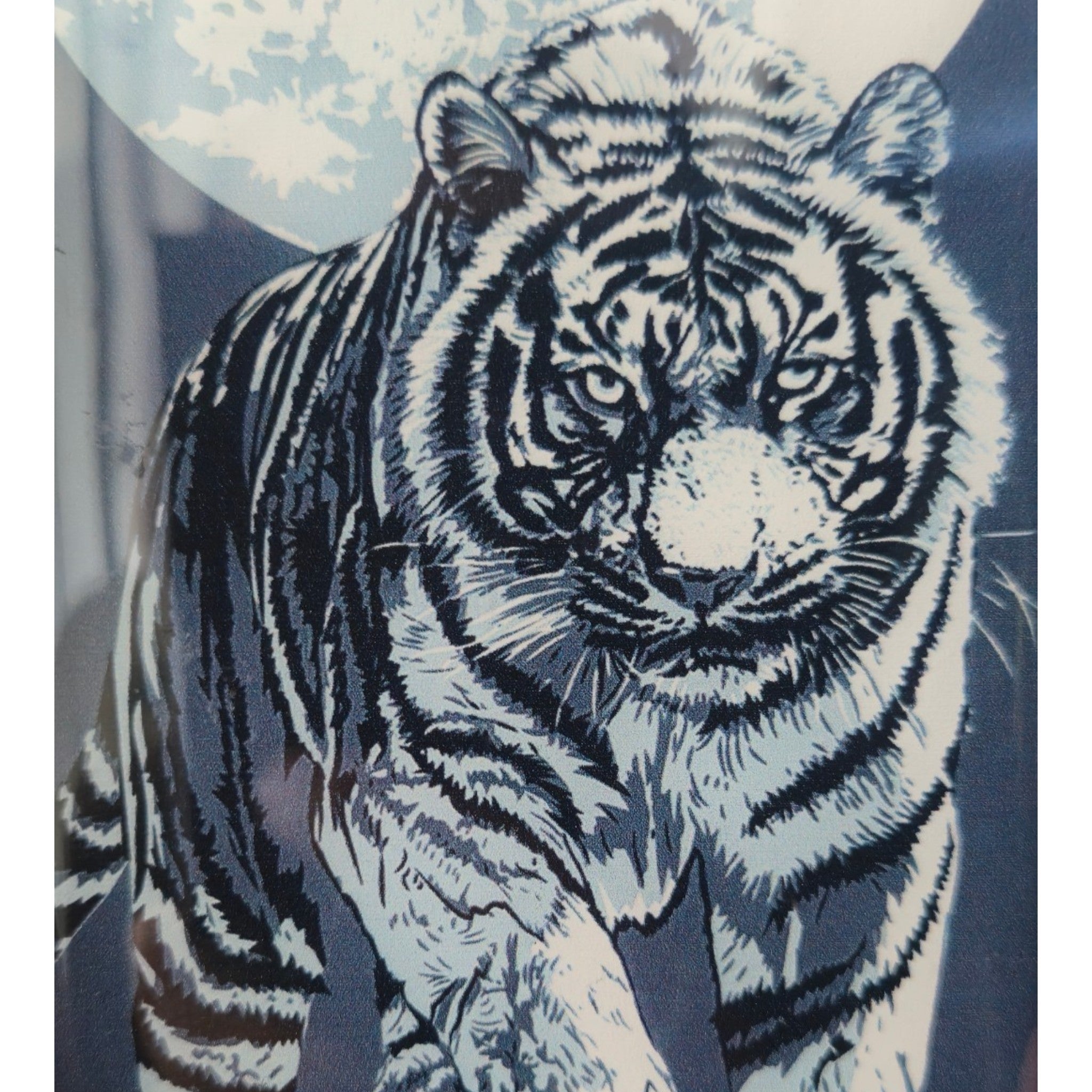 White Tiger Moon Premium Glossy Case