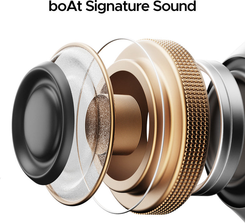 boAt Airdopes 311 Pro w/ 50 HRS Playback, ASAP Charge & Dual Mics ENx Technology Bluetooth Headset (Active Black, True Wireless)