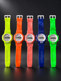 YITONG Y-61 Kids Digital Watch with Colourful Adjustable Strap – 5 Colours