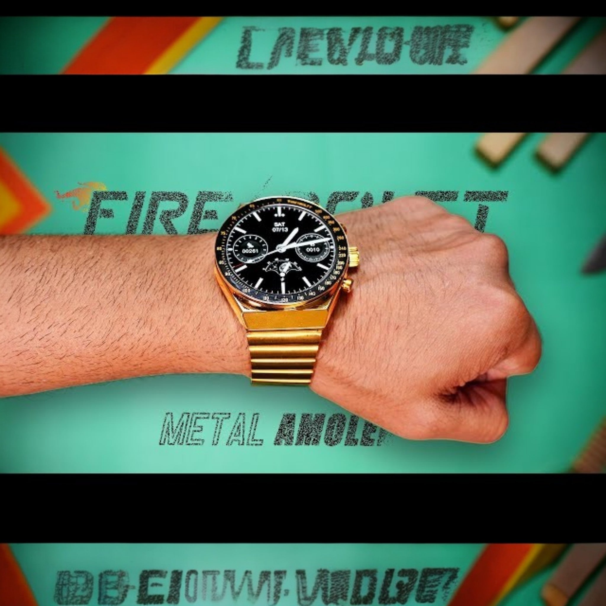 Fire-Boltt Spacewatch 36.3mm (1.43 inch) Amoled Display Smartwatch