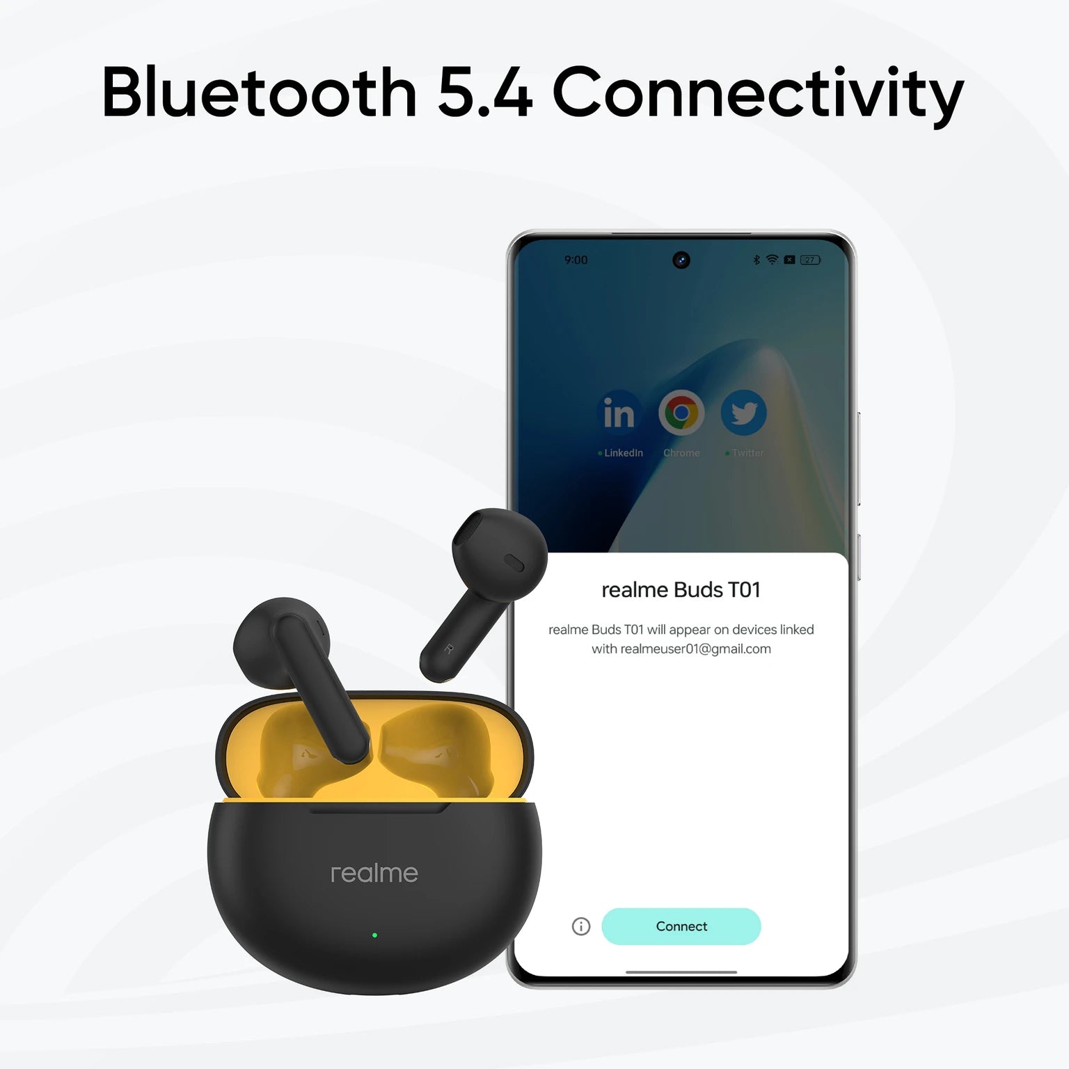realme Buds T01 with 13mm Driver