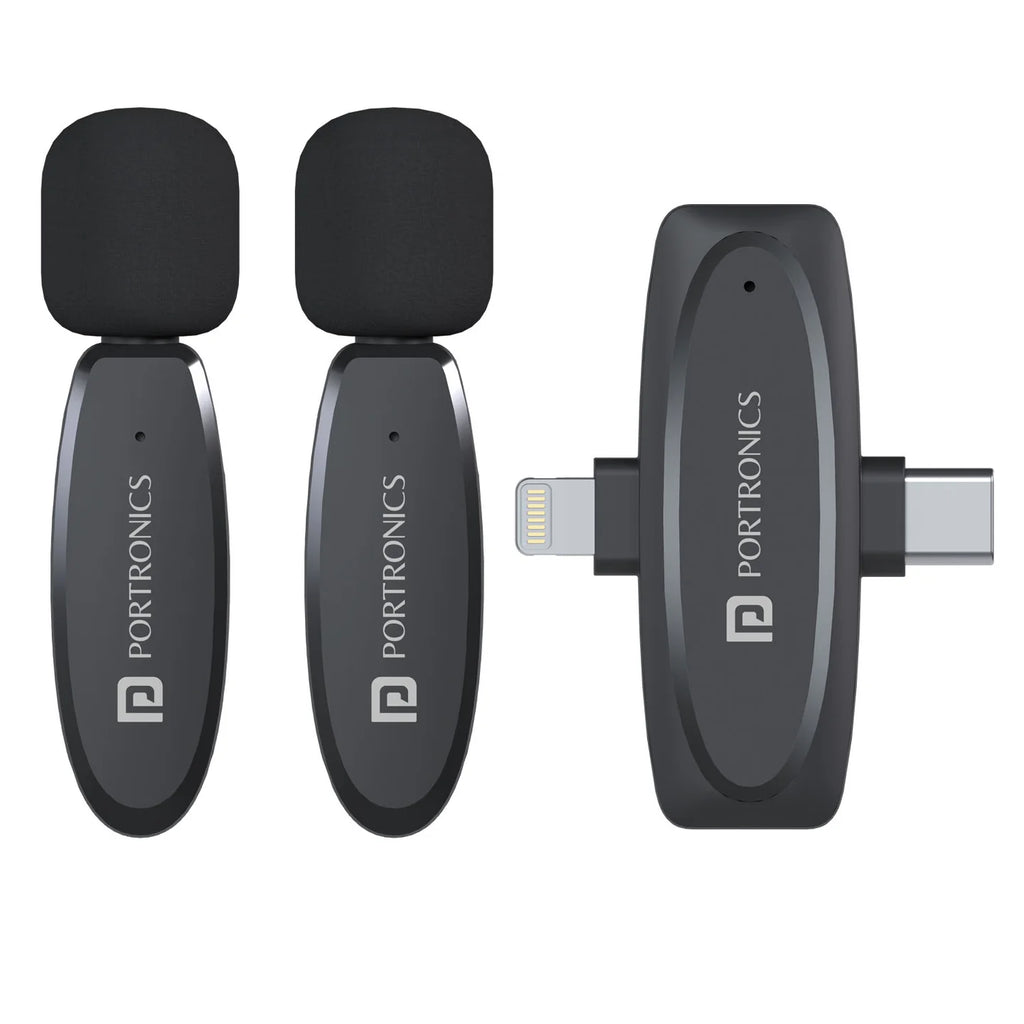Portronics VlogMate One Wireless Microphone