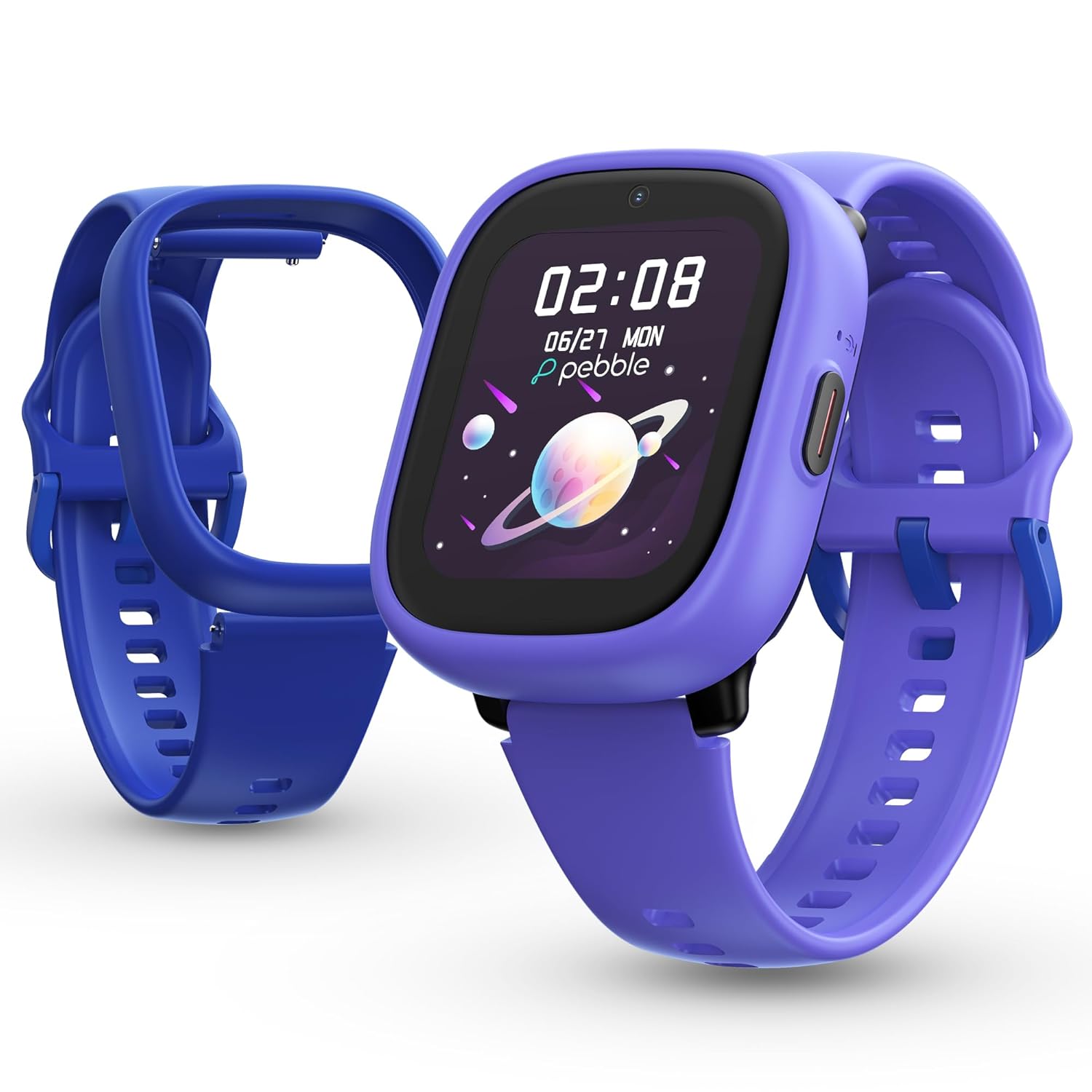 Pebble Junior 4G Kids Smartwatch | GPS Safety Tracking, Parental Control, SOS, Video & Voice Calling
